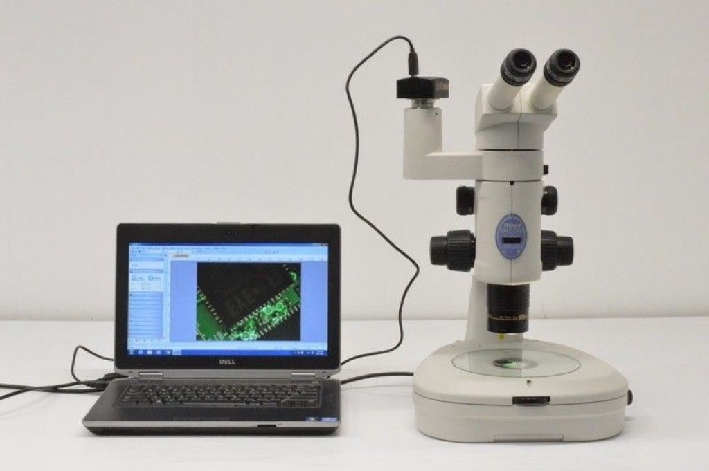 Nikon SMZ1500 StereoMicroscope and Digital Camera XRay