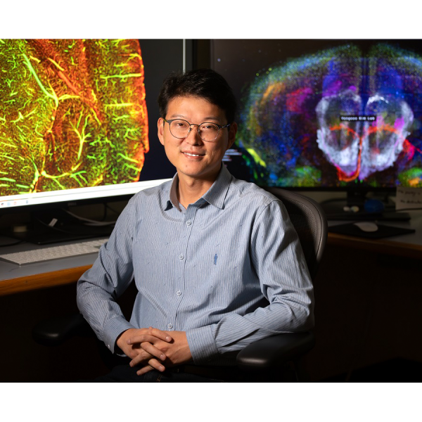 Yongsoo Kim, associate professor of neural and behavioral sciences at the Penn State College of Medicine, is leading a new five-year, $17.9 million grant from the National Institutes of Health's National Institute of Mental Health. Credit: Jason Plotkin / Penn State. Creative Commons