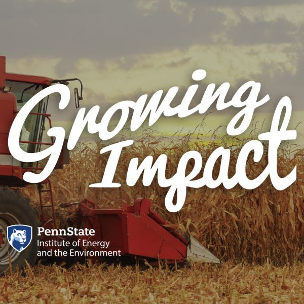 The January episode of “Growing Impact” discusses cement replacements made from leftover agricultural materials that could be more environmentally friendly. Credit: Brenna Buck. All Rights Reserved.