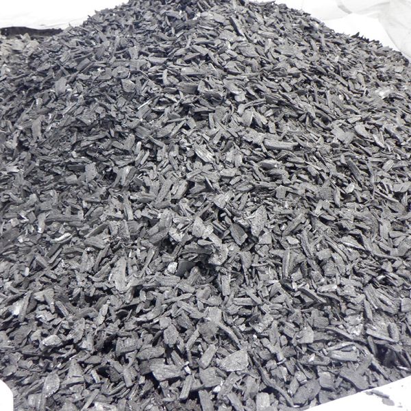 Biochar comprises organic waste material and is made by pyrolysis, a process that involves heating the organic material in a limited oxygen environment.  Credit: Penn State. All Rights Reserved.