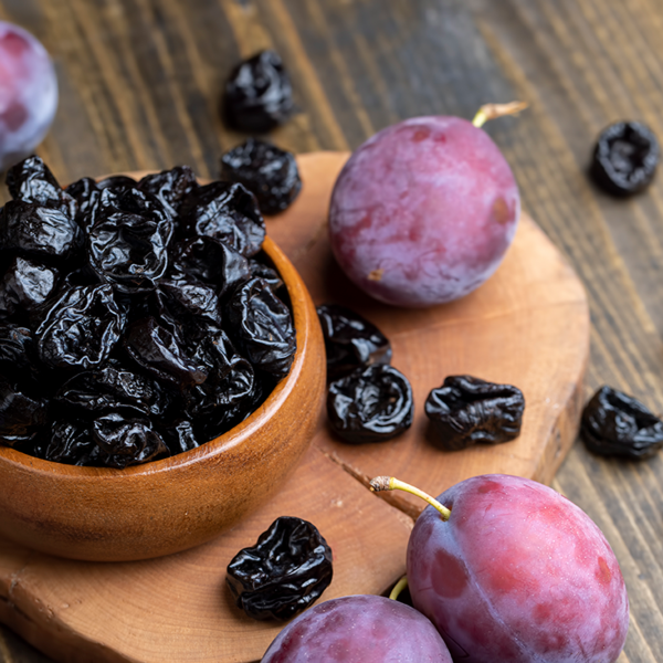 Eating prunes daily may protect bone structure and strength in postmenopausal women, slowing the progression of age-related bone loss and reducing the risk of fracture, according to a new study led by Penn State researchers. Credit: Ligora/Getty Images. All Rights Reserved.